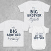 Big Brother & New Little Brother - Matching Brothers Set - Matching Sets - 0M upto 14 years - (Sold Separately)