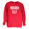 Mama Elf Christmas Sweater - Christmas Jumper Sweatshirt - All Sizes