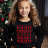 Santa's Little Helper Christmas Sweater - Christmas Jumper Sweatshirt - All Sizes