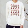 PERSONALISED Multiple Face & Santa Hat Christmas Sweater - Christmas Jumper Sweatshirt - All Sizes