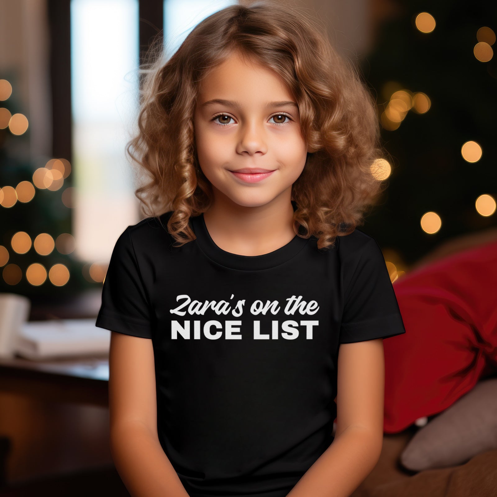 PERSONALISED On The Nice List - Baby & Kids - All Styles & Sizes