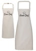 Head Chef & Sous Chef - Adult & Kids Aprons - (Sold Separately)
