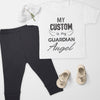 Pick A Family Name - My Guardian Angel Is Mummy, Grandad and more - Baby Outfit Set