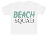 Beach Squad - Matching Family Holiday Set - Baby Bodysuit & Kids T-Shirt, Mum & Dad T-Shirt - (Sold Separately)