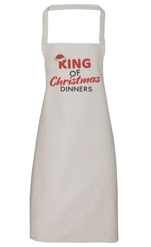 King Of Christmas Dinners - Mens Apron