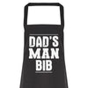 Dad's Man Bib - Men's Apron - Dads Apron