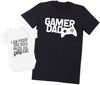 Proof Dad Pauses His Game - Mens T Shirt & Baby Bodysuit - (Sold Separately)