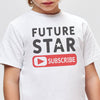 Future Star Subscribe - Kids T-Shirt