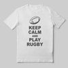 Keep Calm and Play Rugby - Kids T-Shirt