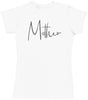 Mother Handwriting - Womens T-shirt - Mum T-Shirt