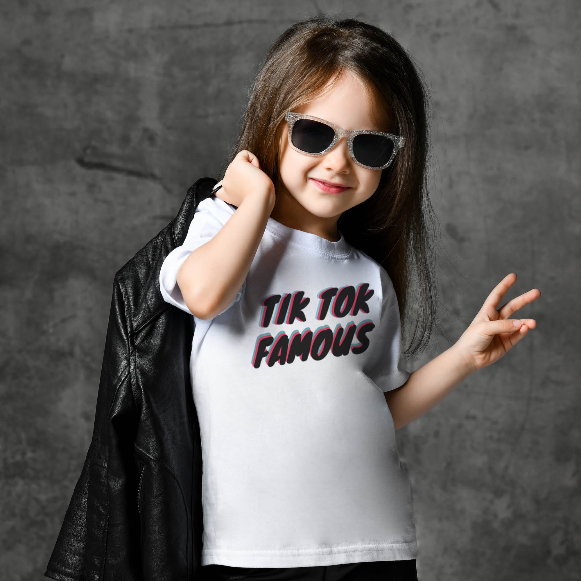 Tik Tok Famous Kids T-Shirt Design