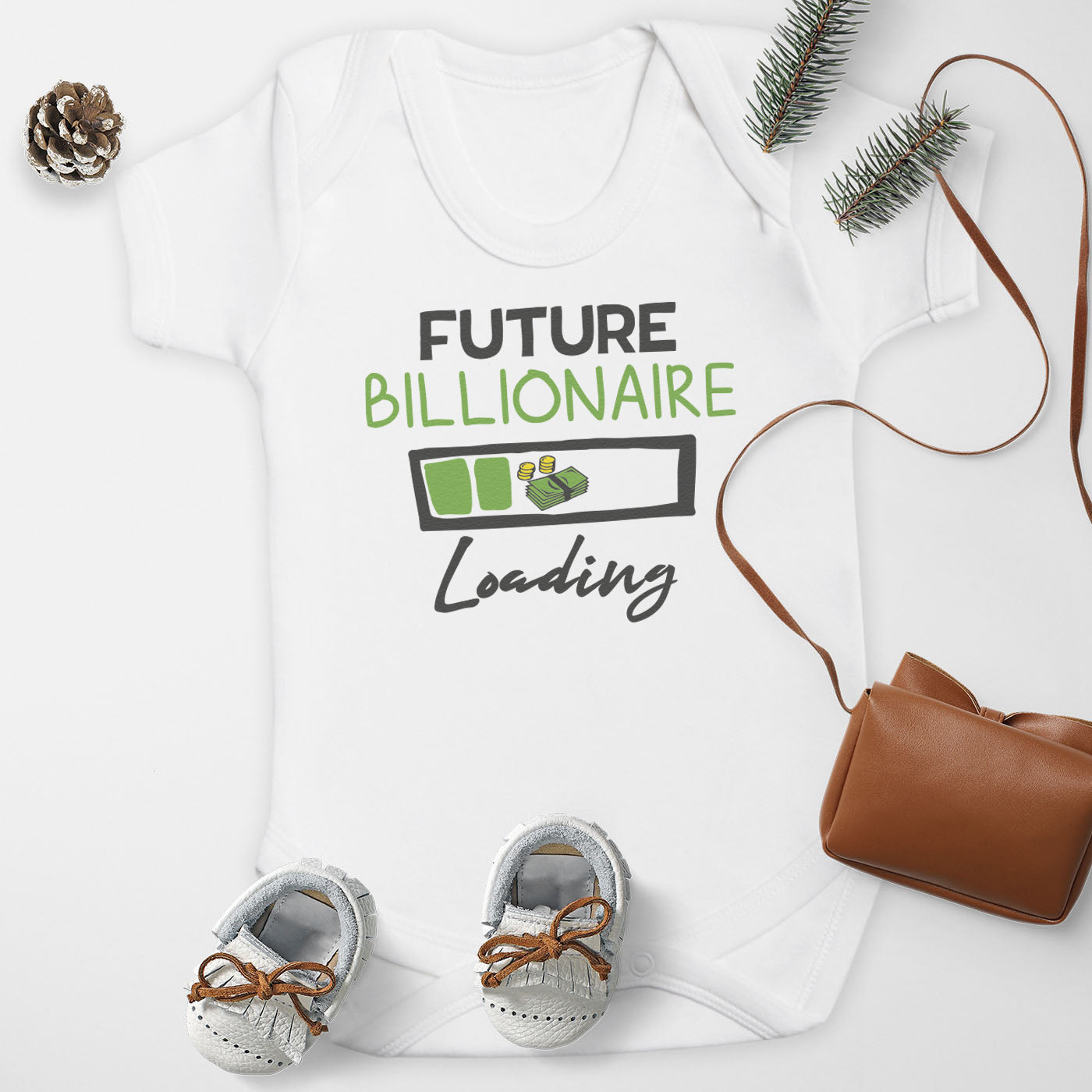 Future Billionaire - Baby Bodysuit