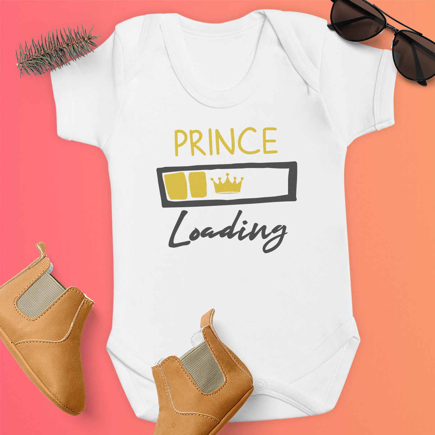 Prince Loading - Baby Bodysuit