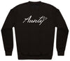 Aunty Heart - White - Womens Sweater - Auntie Sweater