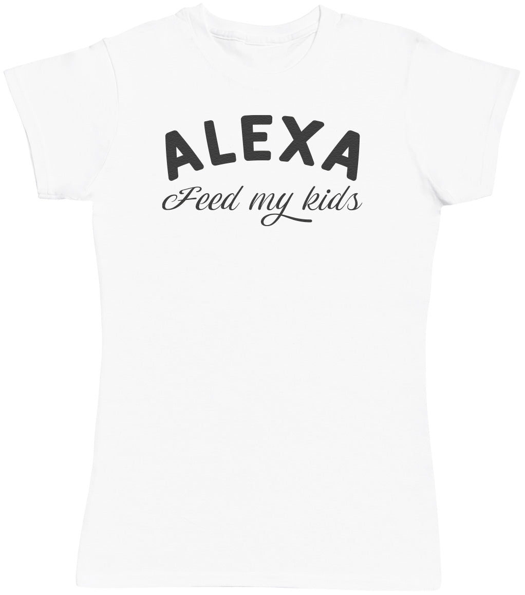 Alexa Find My Kids - Womens T-shirt - Mum T-Shirt
