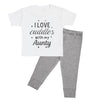 Pick A Family Name - Cuddles With My Mummy, Auntie, Grandad and more - Baby Outfit Set