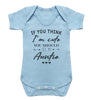 Pick A Family Name - Cute Mummy, Auntie, Grandad and more - Baby Bodysuit