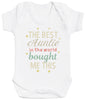 Pick A Family Name - Best Mummy, Auntie, Grandad and more Bought Me This - Baby Bodysuit
