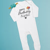 Pick A Family Name - Happy Birthday Mummy, Auntie, Grandad and more - Baby Romper