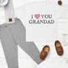 Pick A Family Name - I Love You Mummy, Auntie, Grandad and more - Baby Outfit Set