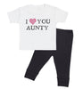 Pick A Family Name - I Love You Mummy, Auntie, Grandad and more - Baby Outfit Set