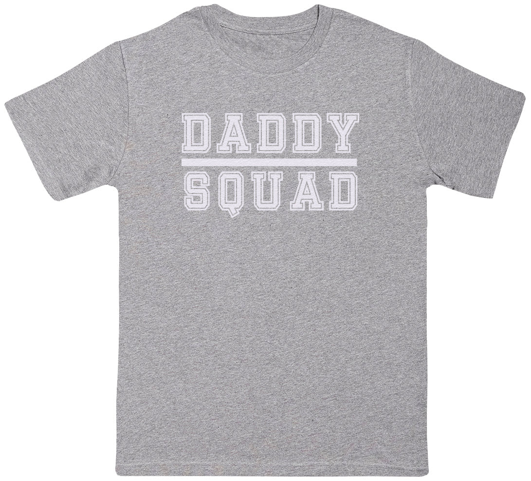 Daddy Squad - White - Mens T-Shirt - Dads T-Shirt