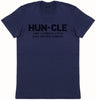 Hun-cle, Like a Normal Uncle Only Better Looking - Mens T-Shirt - Uncle T-Shirt