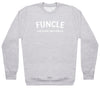 Funcle - White - Mens Sweater - Uncle Sweater