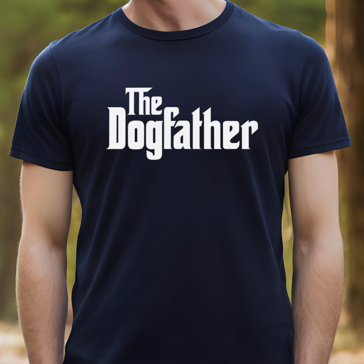 The Dogfather - Mens T-Shirt - Dads T-Shirt