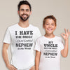 Awesome Nephew - Uncle T - Shirt & Kids T - Shirt