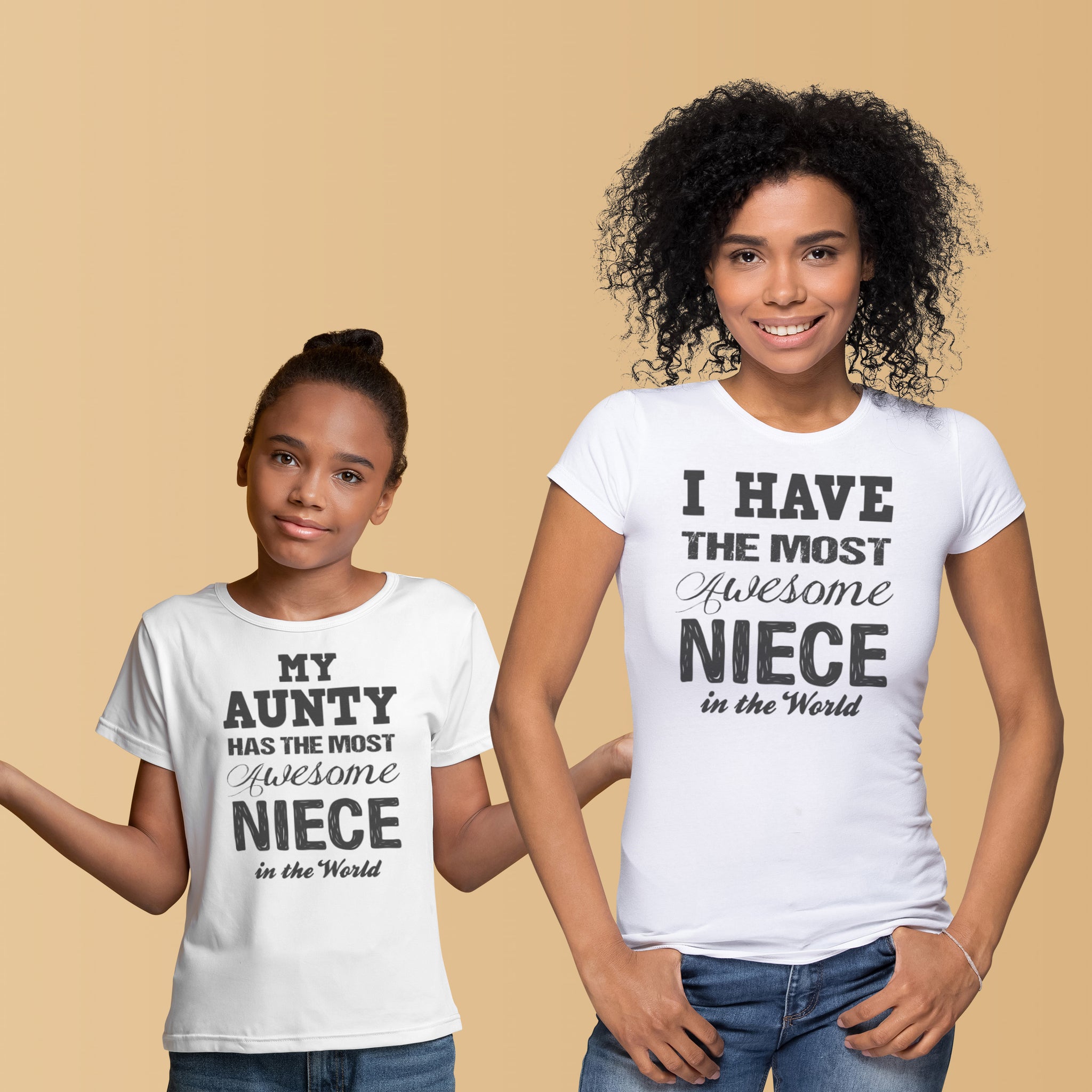 Awesome Niece - Aunty T - Shirt & Baby Bodysuit