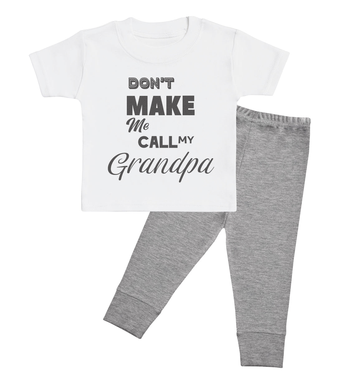 Pick A Family Name - Dont Make Me Call Mummy, Auntie, Grandad and more - Baby Outfit Set