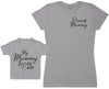 My Mummy Loves Me - Baby T-Shirt & Bodysuit / Mum T-Shirt Matching Set - (Sold Separately)
