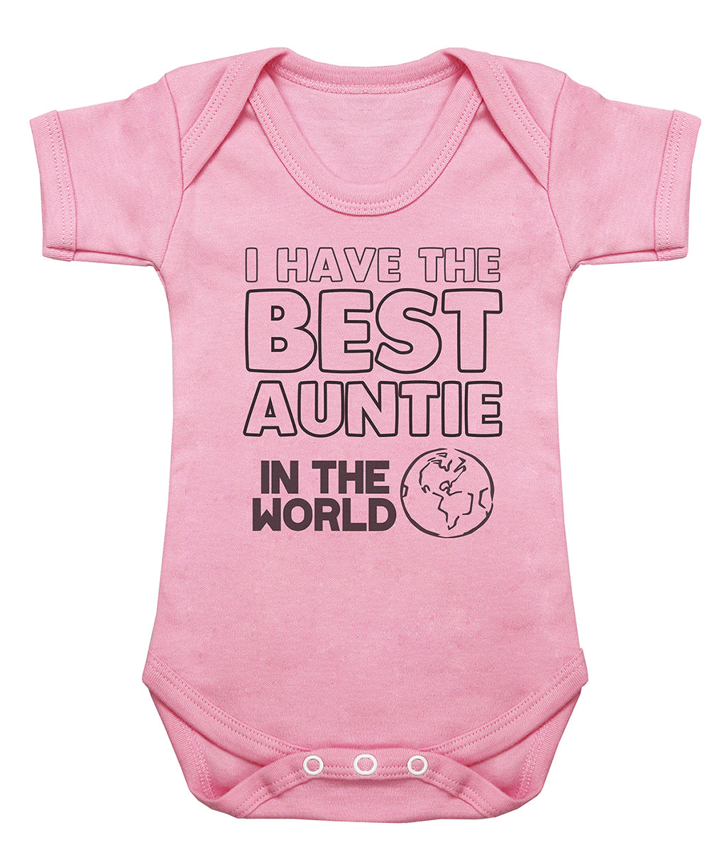 Pick A Family Name - Best Mummy, Auntie, Grandad and more In The World - Baby Bodysuit